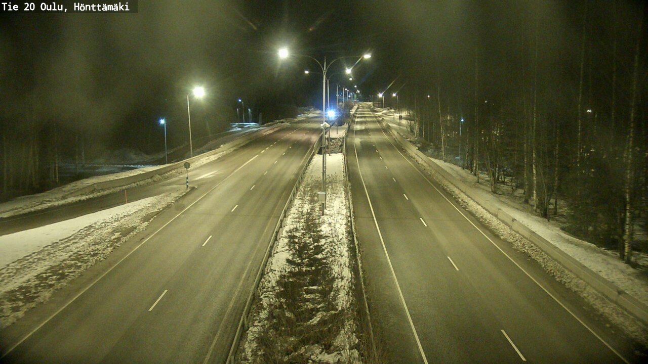 Kelikamerat Kuva Tie 20 Oulu, Hönttämäki, Oulu, Pohjois-Pohjanmaa