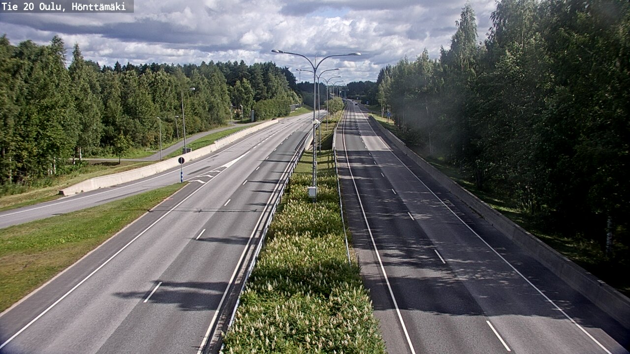 Kelikamerat Kuva Tie 20 Oulu, Hönttämäki, Oulu, Pohjois-Pohjanmaa