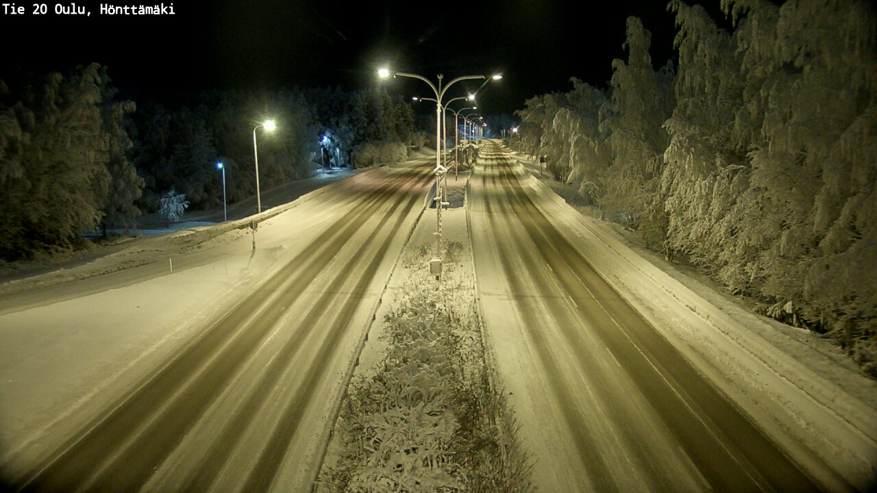 Kelikamerat Kuva Tie 20 Oulu, Hönttämäki, Oulu, Pohjois-Pohjanmaa