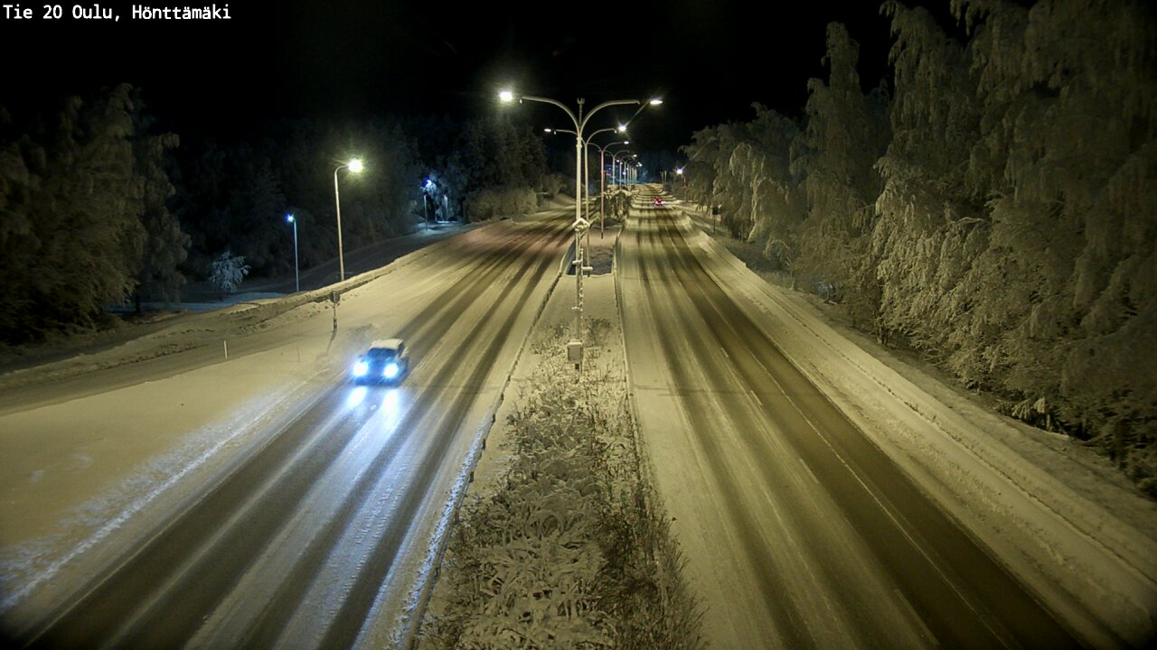 Kelikamerat Kuva Tie 20 Oulu, Hönttämäki, Oulu, Pohjois-Pohjanmaa