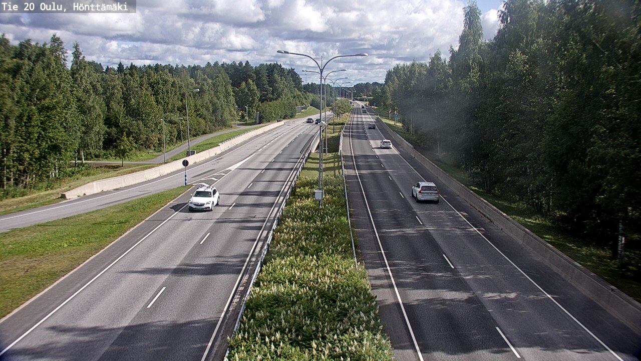 Kelikamerat Kuva Tie 20 Oulu, Hönttämäki, Oulu, Pohjois-Pohjanmaa