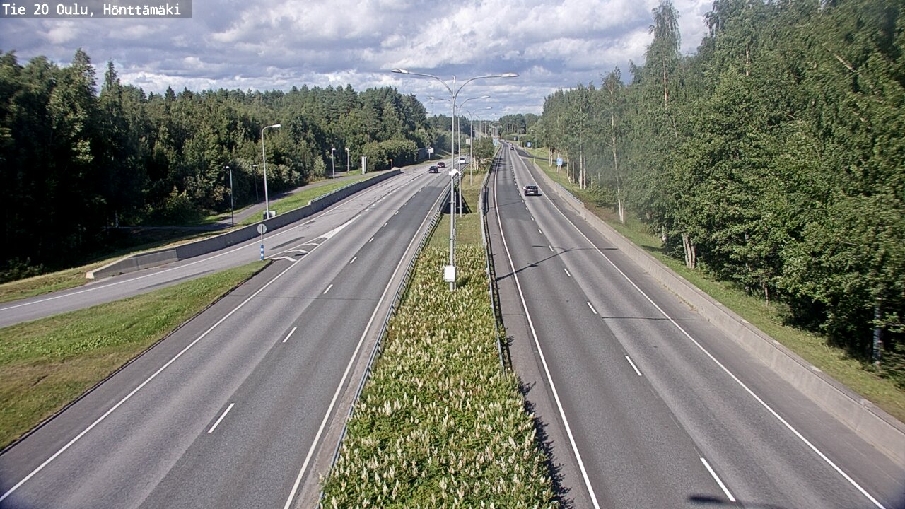 Kelikamerat Kuva Tie 20 Oulu, Hönttämäki, Oulu, Pohjois-Pohjanmaa