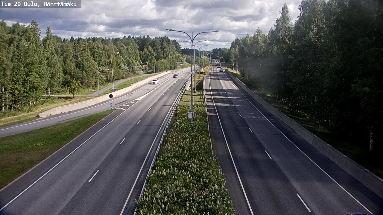 Kelikamerat Kuva Tie 20 Oulu, Hönttämäki, Oulu, Pohjois-Pohjanmaa