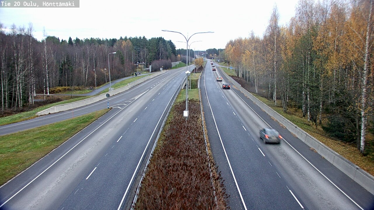 Kelikamerat Kuva Tie 20 Oulu, Hönttämäki, Oulu, Pohjois-Pohjanmaa