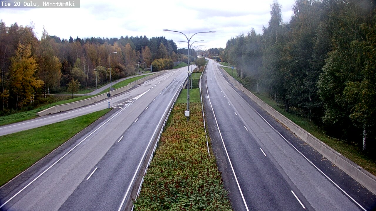 Kelikamerat Kuva Tie 20 Oulu, Hönttämäki, Oulu, Pohjois-Pohjanmaa