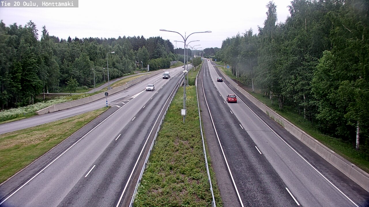 Kelikamerat Kuva Tie 20 Oulu, Hönttämäki, Oulu, Pohjois-Pohjanmaa
