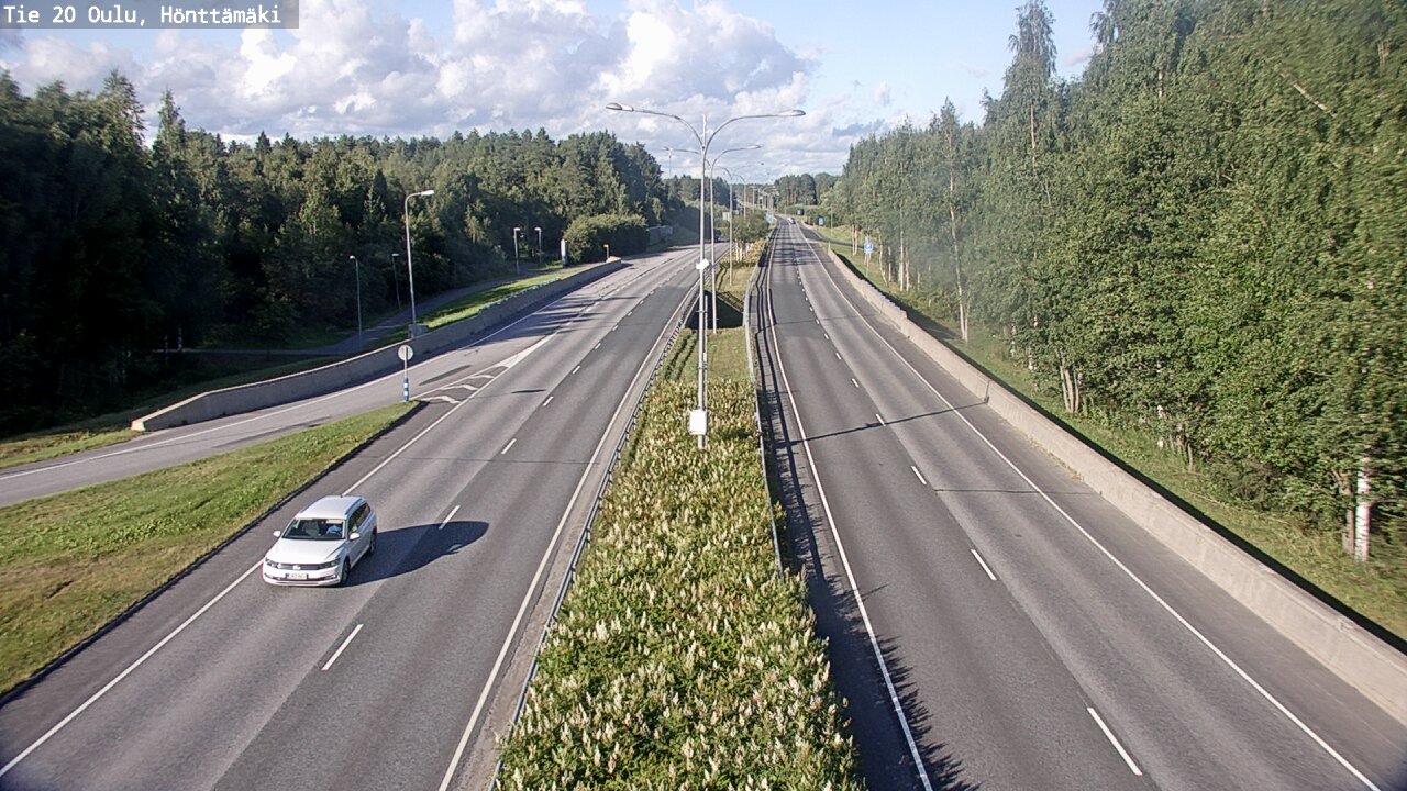 Kelikamerat Kuva Tie 20 Oulu, Hönttämäki, Oulu, Pohjois-Pohjanmaa