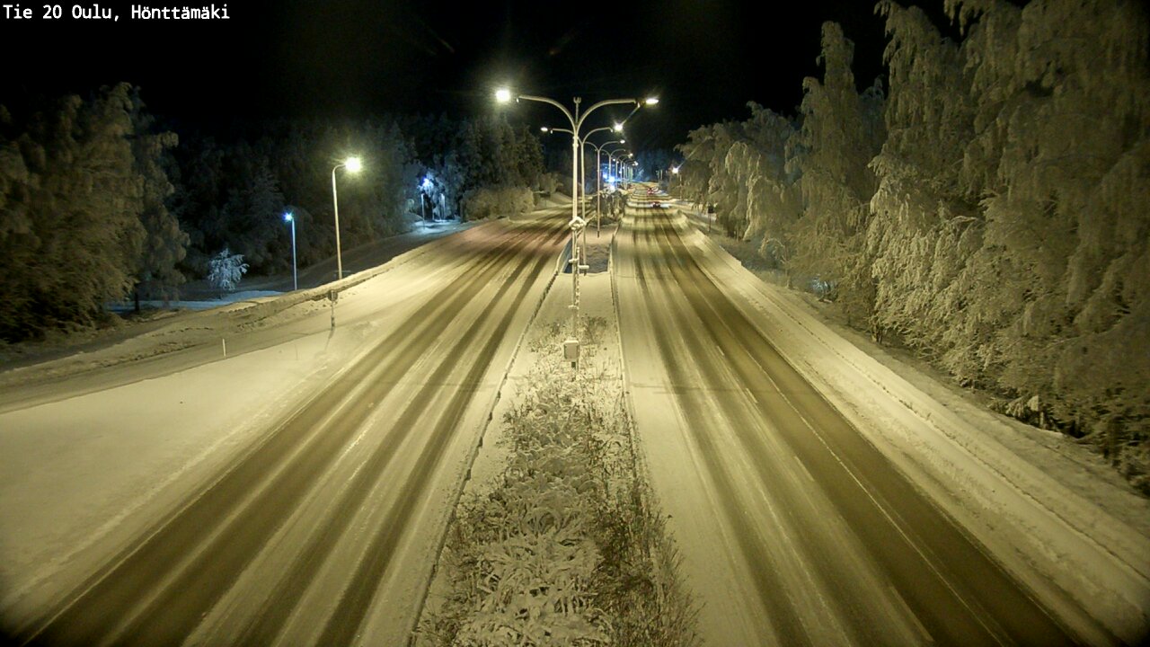 Kelikamerat Kuva Tie 20 Oulu, Hönttämäki, Oulu, Pohjois-Pohjanmaa