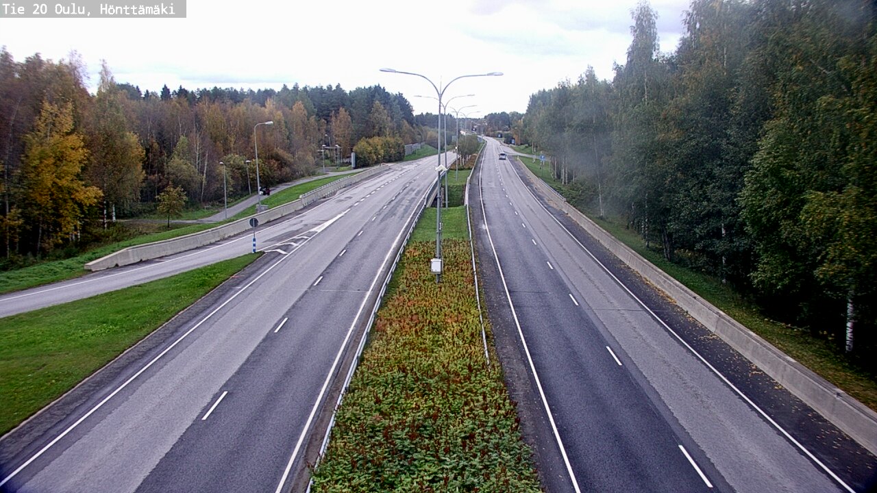Kelikamerat Kuva Tie 20 Oulu, Hönttämäki, Oulu, Pohjois-Pohjanmaa