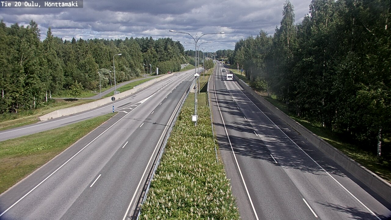 Kelikamerat Kuva Tie 20 Oulu, Hönttämäki, Oulu, Pohjois-Pohjanmaa