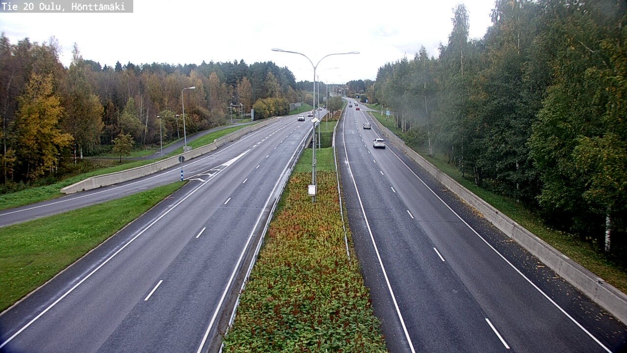 Kelikamerat Kuva Tie 20 Oulu, Hönttämäki, Oulu, Pohjois-Pohjanmaa