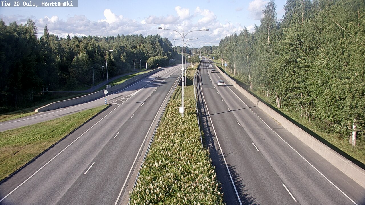 Kelikamerat Kuva Tie 20 Oulu, Hönttämäki, Oulu, Pohjois-Pohjanmaa