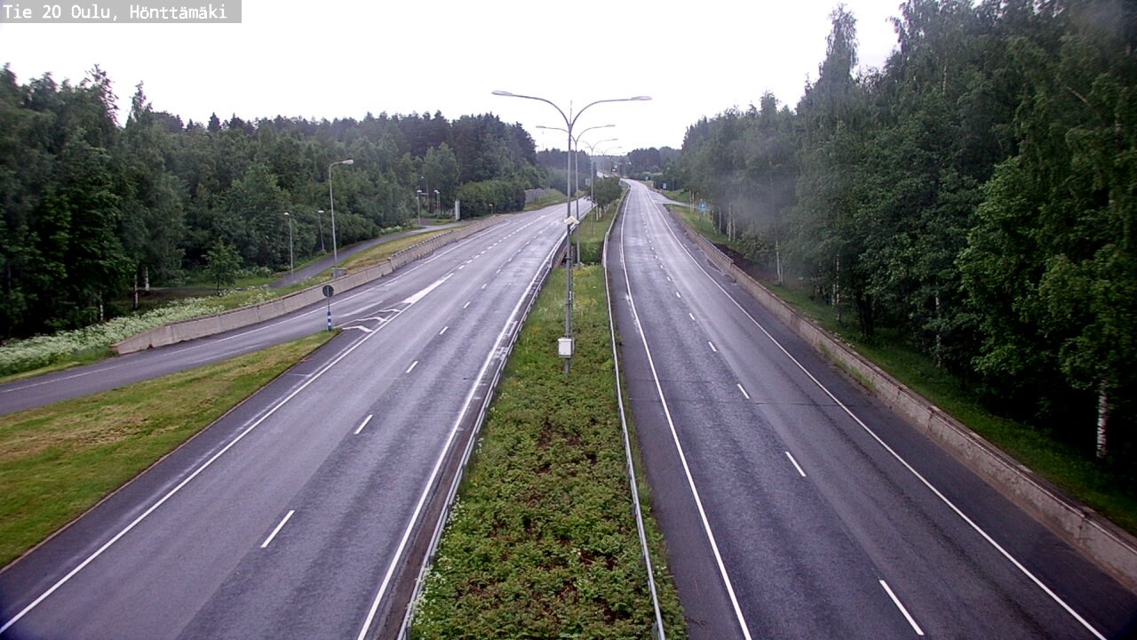 Kelikamerat Kuva Tie 20 Oulu, Hönttämäki, Oulu, Pohjois-Pohjanmaa