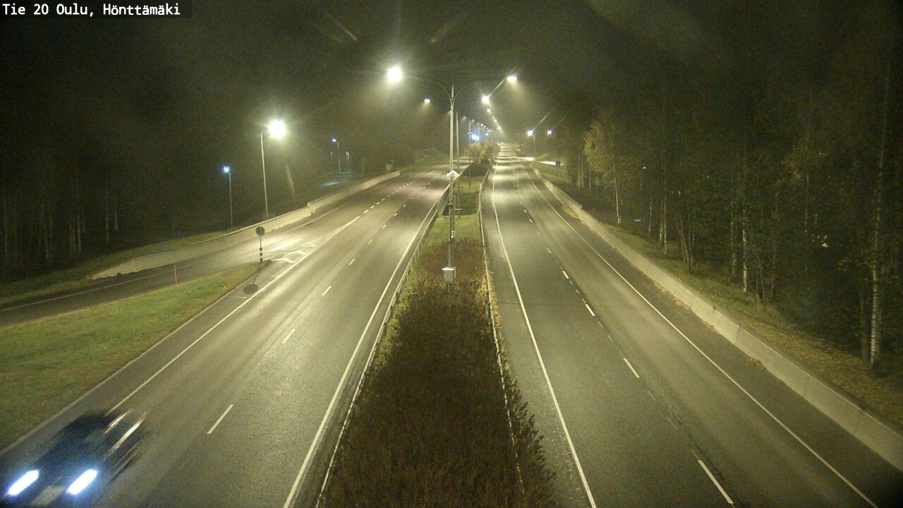 Kelikamerat Kuva Tie 20 Oulu, Hönttämäki, Oulu, Pohjois-Pohjanmaa