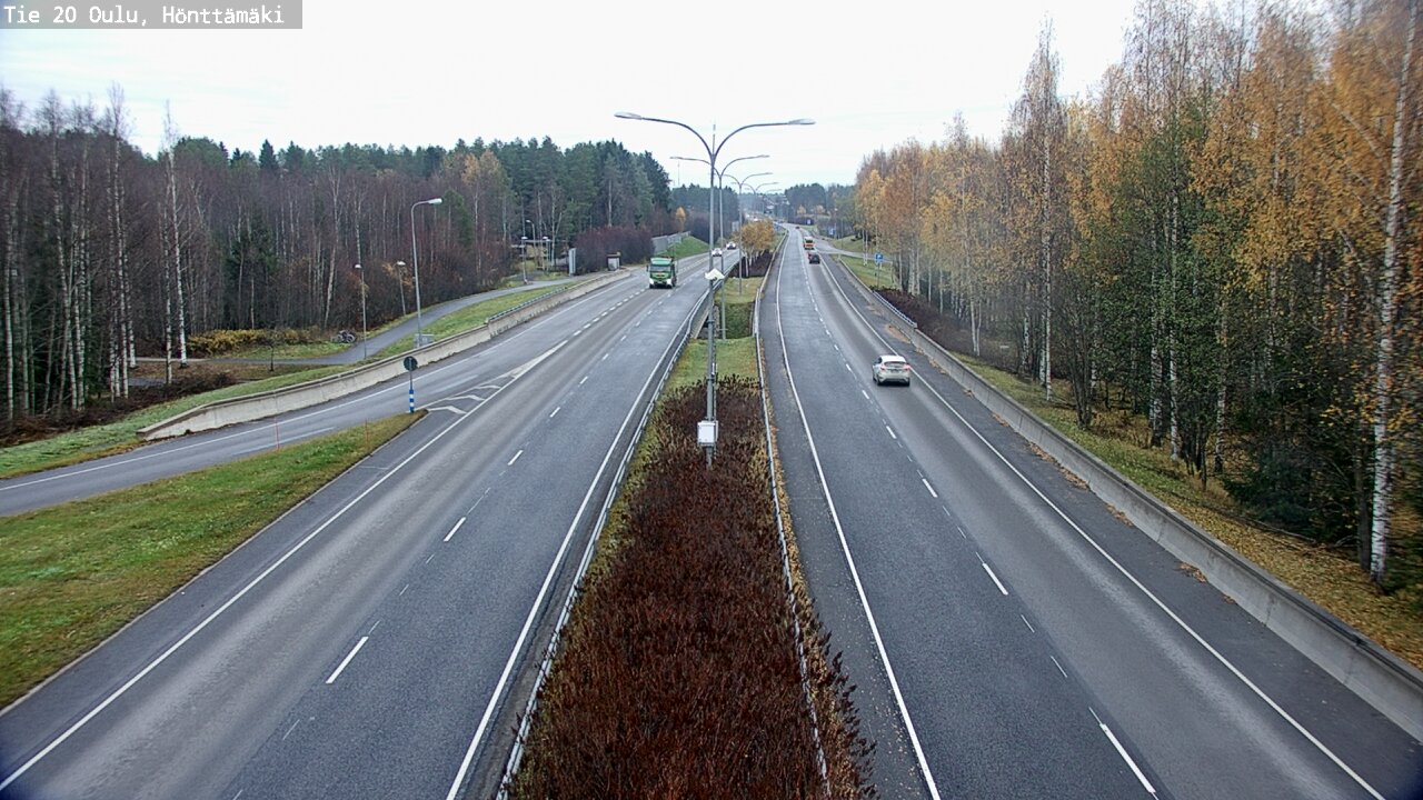 Kelikamerat Kuva Tie 20 Oulu, Hönttämäki, Oulu, Pohjois-Pohjanmaa