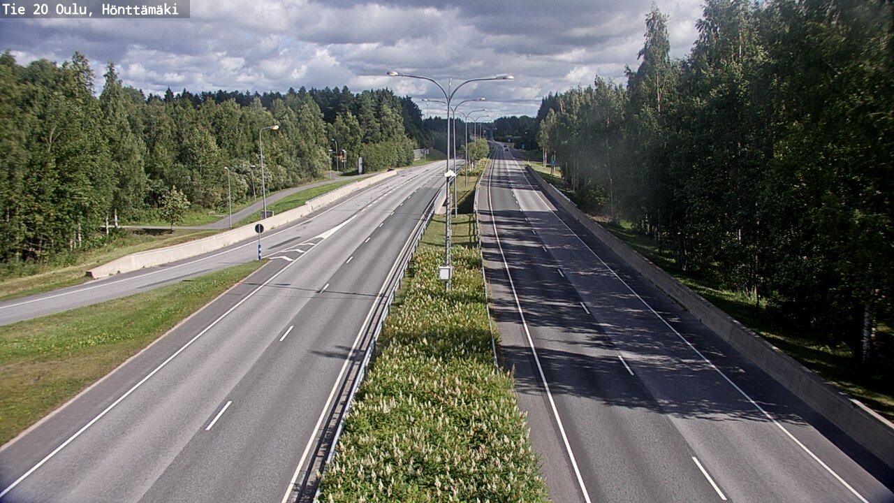 Kelikamerat Kuva Tie 20 Oulu, Hönttämäki, Oulu, Pohjois-Pohjanmaa