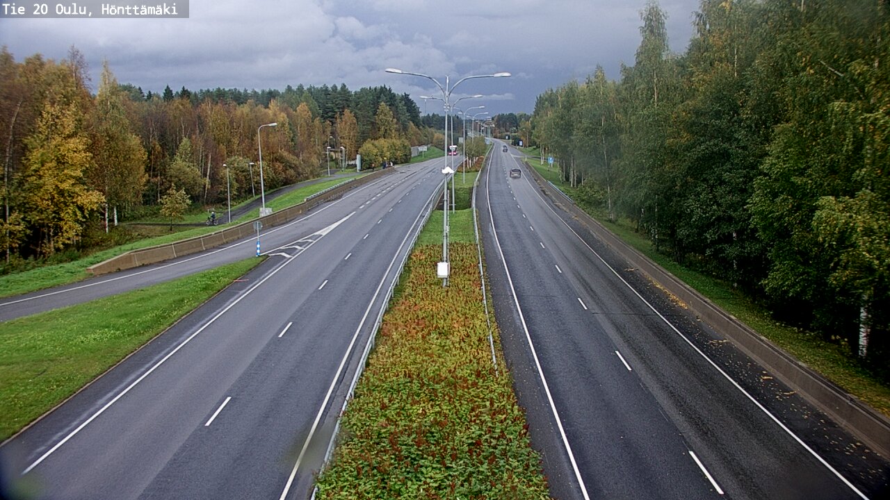 Kelikamerat Kuva Tie 20 Oulu, Hönttämäki, Oulu, Pohjois-Pohjanmaa