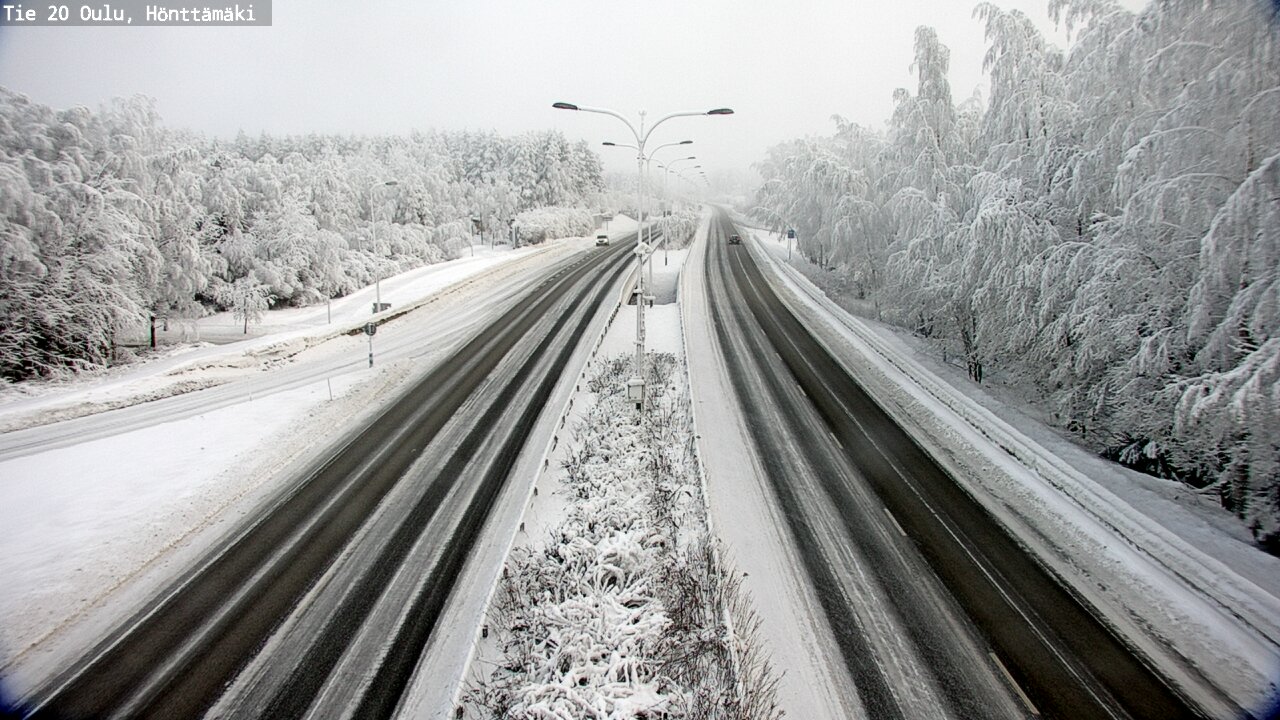 Kelikamerat Kuva Tie 20 Oulu, Hönttämäki, Oulu, Pohjois-Pohjanmaa