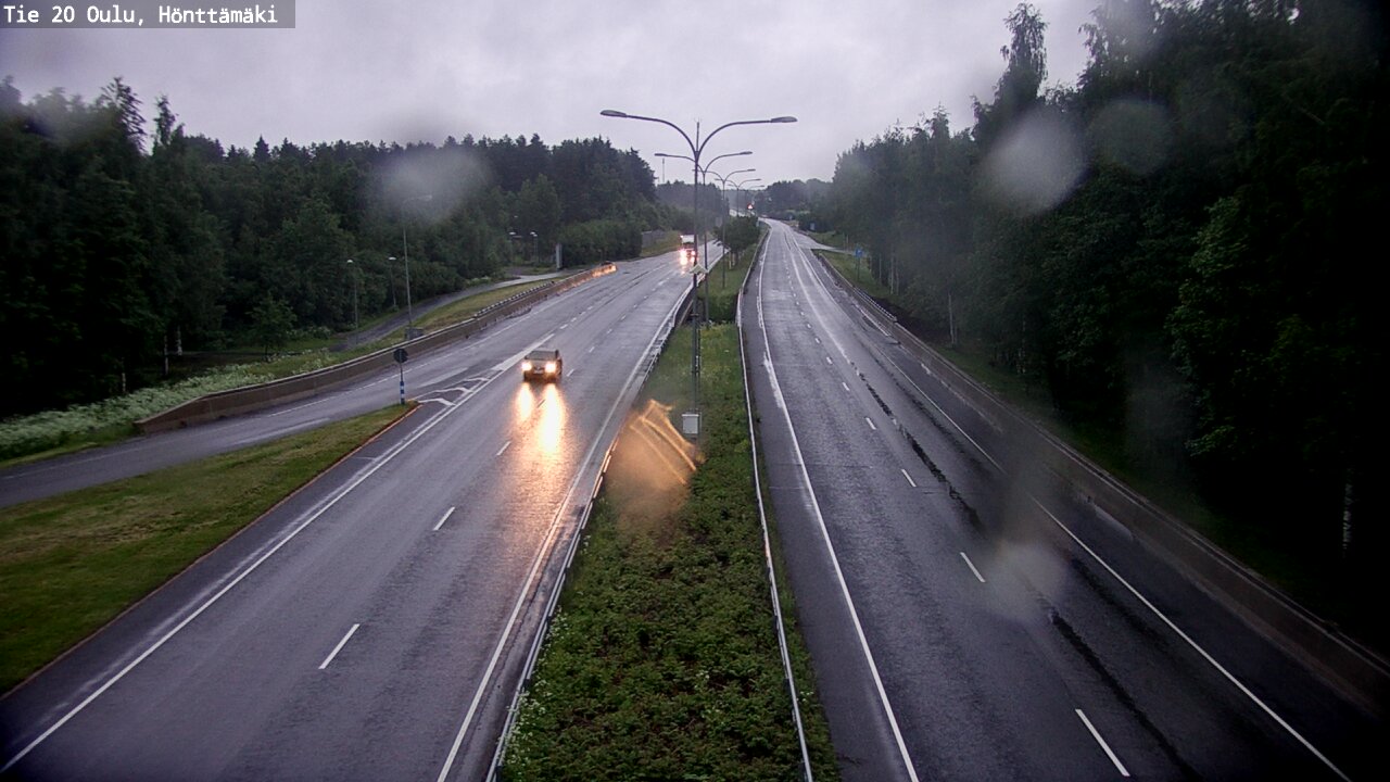 Kelikamerat Kuva Tie 20 Oulu, Hönttämäki, Oulu, Pohjois-Pohjanmaa