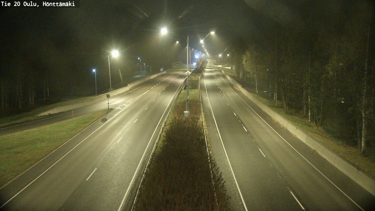 Kelikamerat Kuva Tie 20 Oulu, Hönttämäki, Oulu, Pohjois-Pohjanmaa