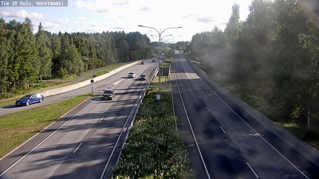 Kelikamerat Kuva Tie 20 Oulu, Hönttämäki, Oulu, Pohjois-Pohjanmaa