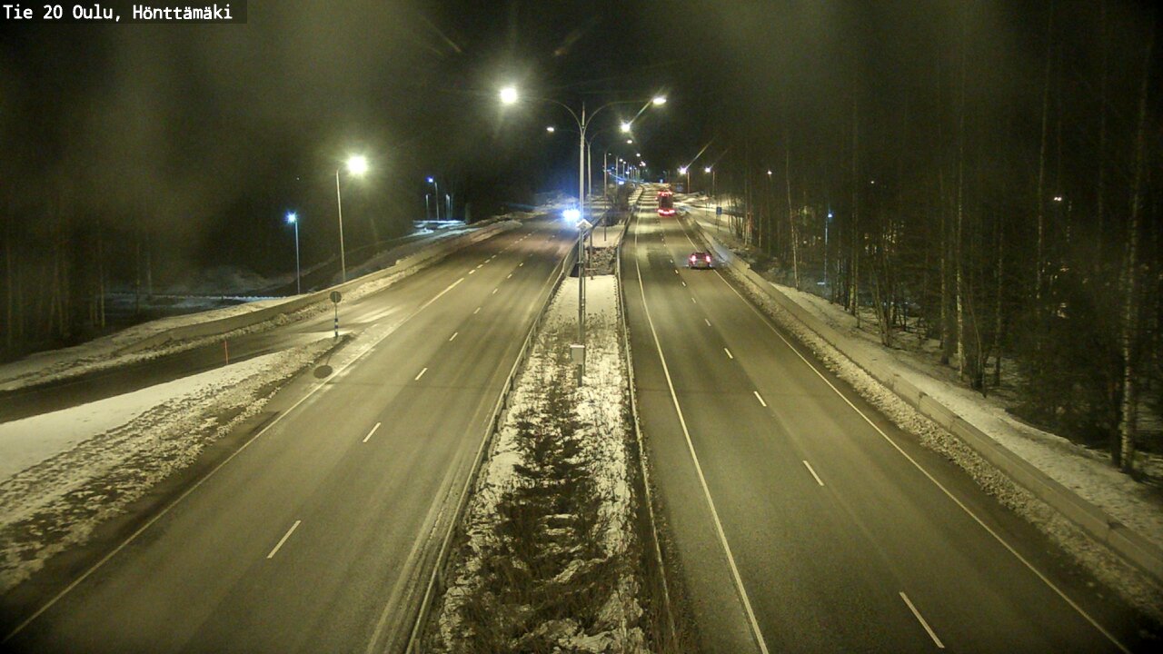 Kelikamerat Kuva Tie 20 Oulu, Hönttämäki, Oulu, Pohjois-Pohjanmaa