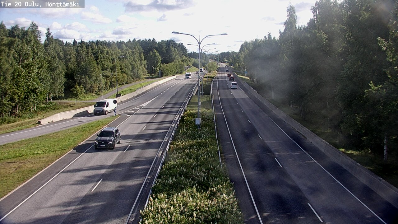 Kelikamerat Kuva Tie 20 Oulu, Hönttämäki, Oulu, Pohjois-Pohjanmaa