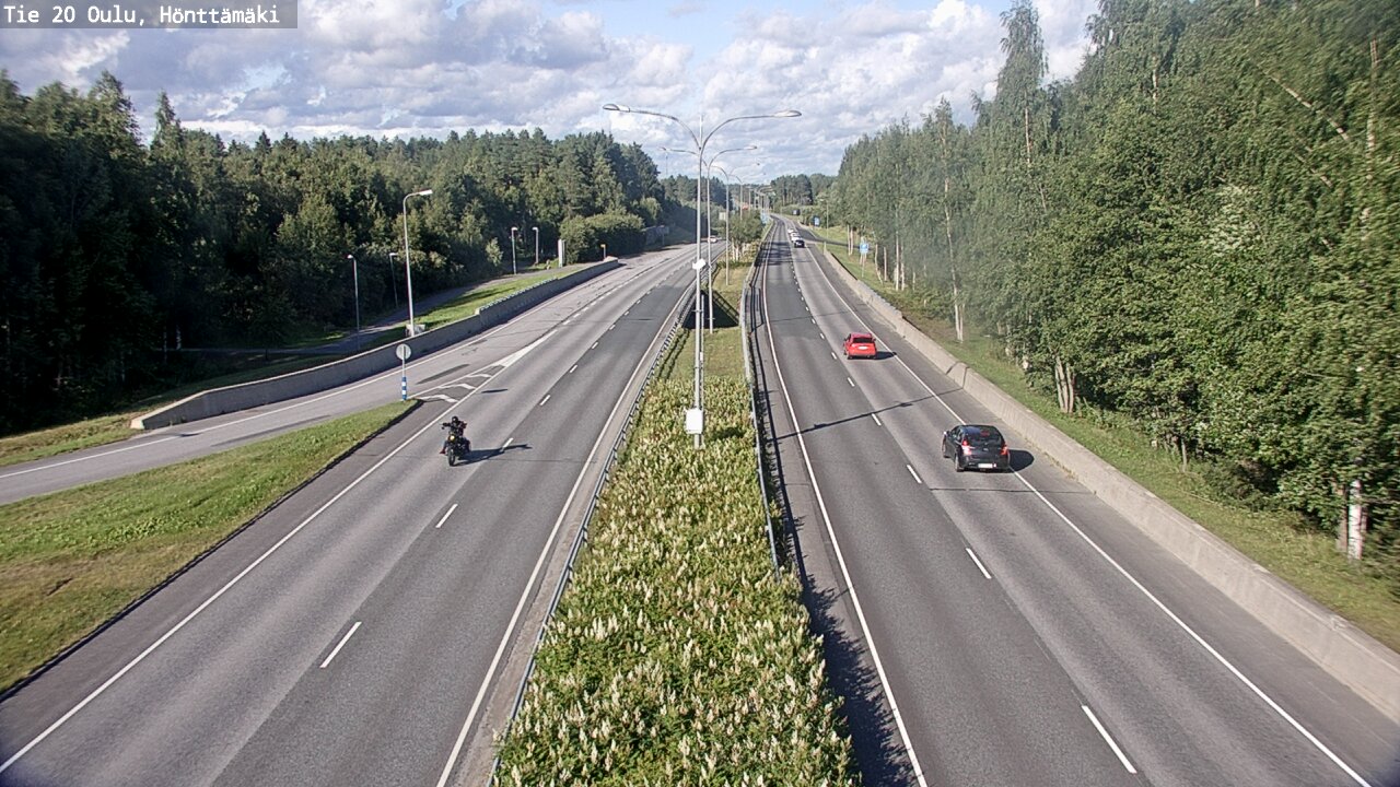 Kelikamerat Kuva Tie 20 Oulu, Hönttämäki, Oulu, Pohjois-Pohjanmaa