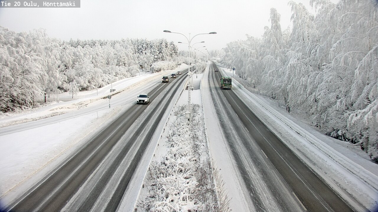 Kelikamerat Kuva Tie 20 Oulu, Hönttämäki, Oulu, Pohjois-Pohjanmaa