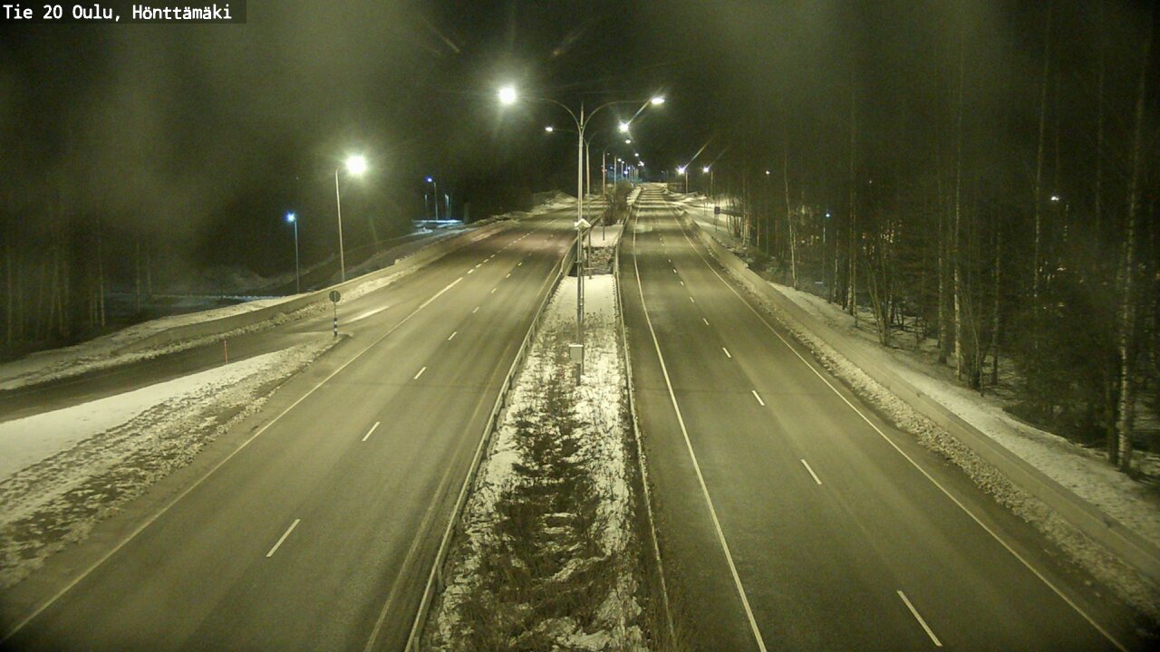 Kelikamerat Kuva Tie 20 Oulu, Hönttämäki, Oulu, Pohjois-Pohjanmaa