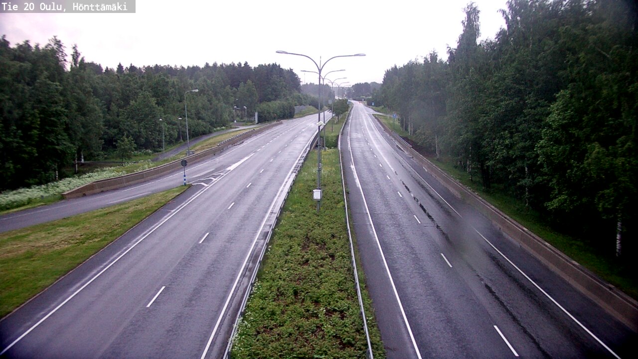 Kelikamerat Kuva Tie 20 Oulu, Hönttämäki, Oulu, Pohjois-Pohjanmaa