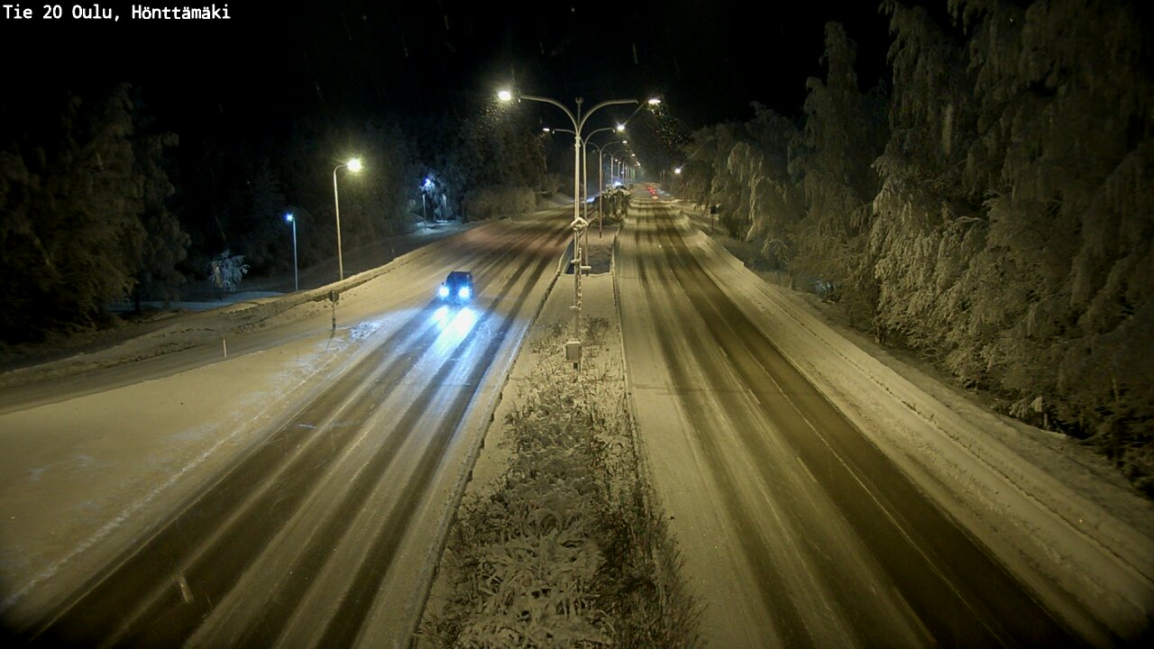 Kelikamerat Kuva Tie 20 Oulu, Hönttämäki, Oulu, Pohjois-Pohjanmaa