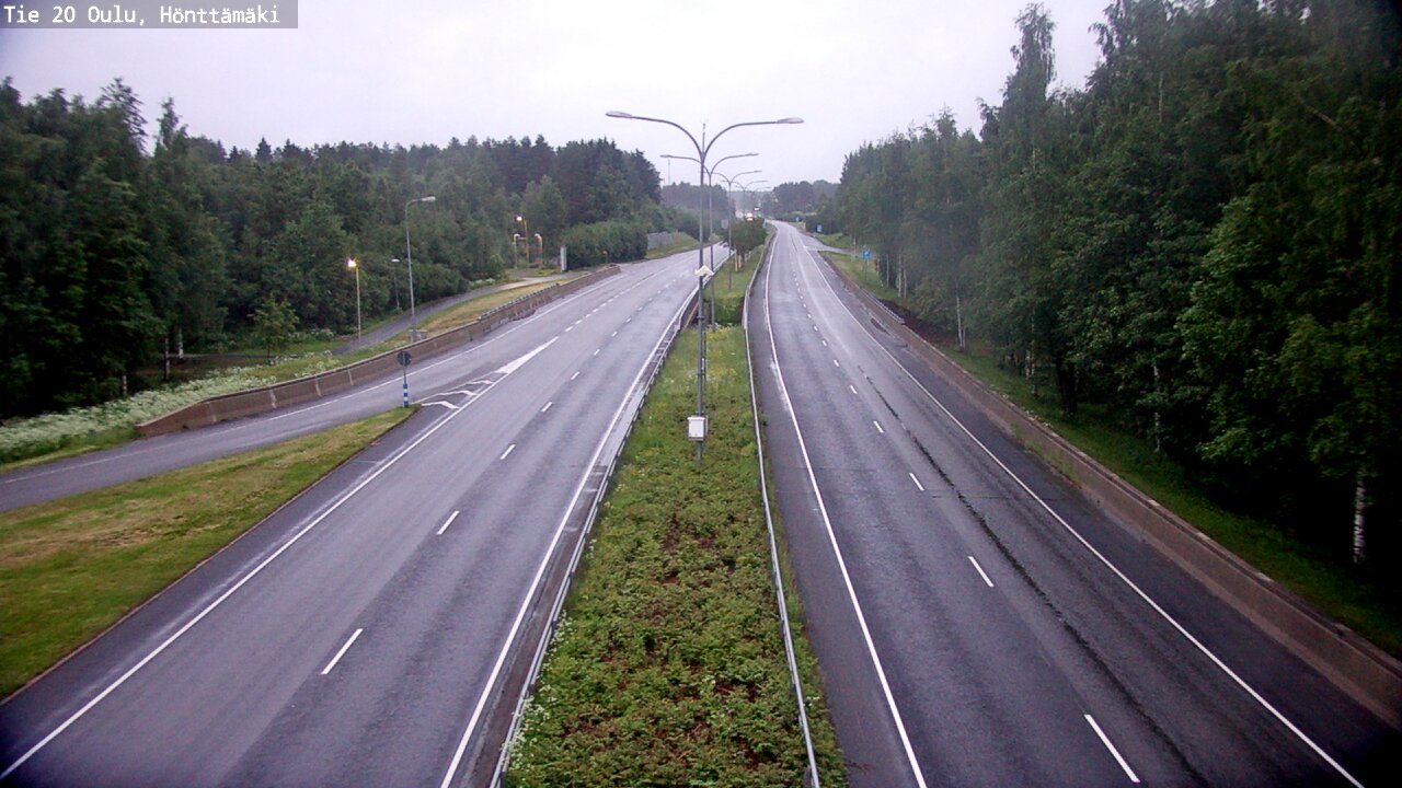 Kelikamerat Kuva Tie 20 Oulu, Hönttämäki, Oulu, Pohjois-Pohjanmaa