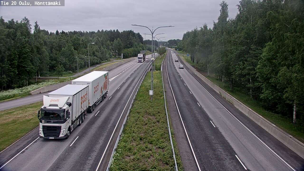 Kelikamerat Kuva Tie 20 Oulu, Hönttämäki, Oulu, Pohjois-Pohjanmaa