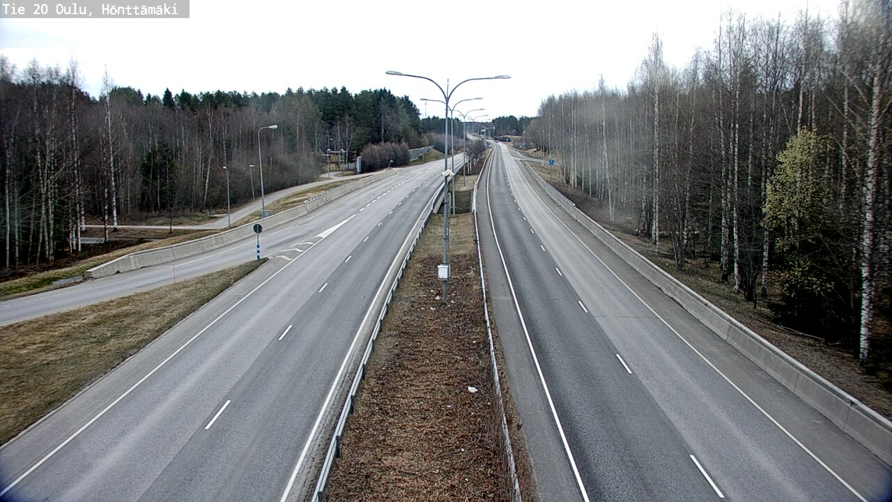 Kelikamerat Kuva Tie 20 Oulu, Hönttämäki, Oulu, Pohjois-Pohjanmaa