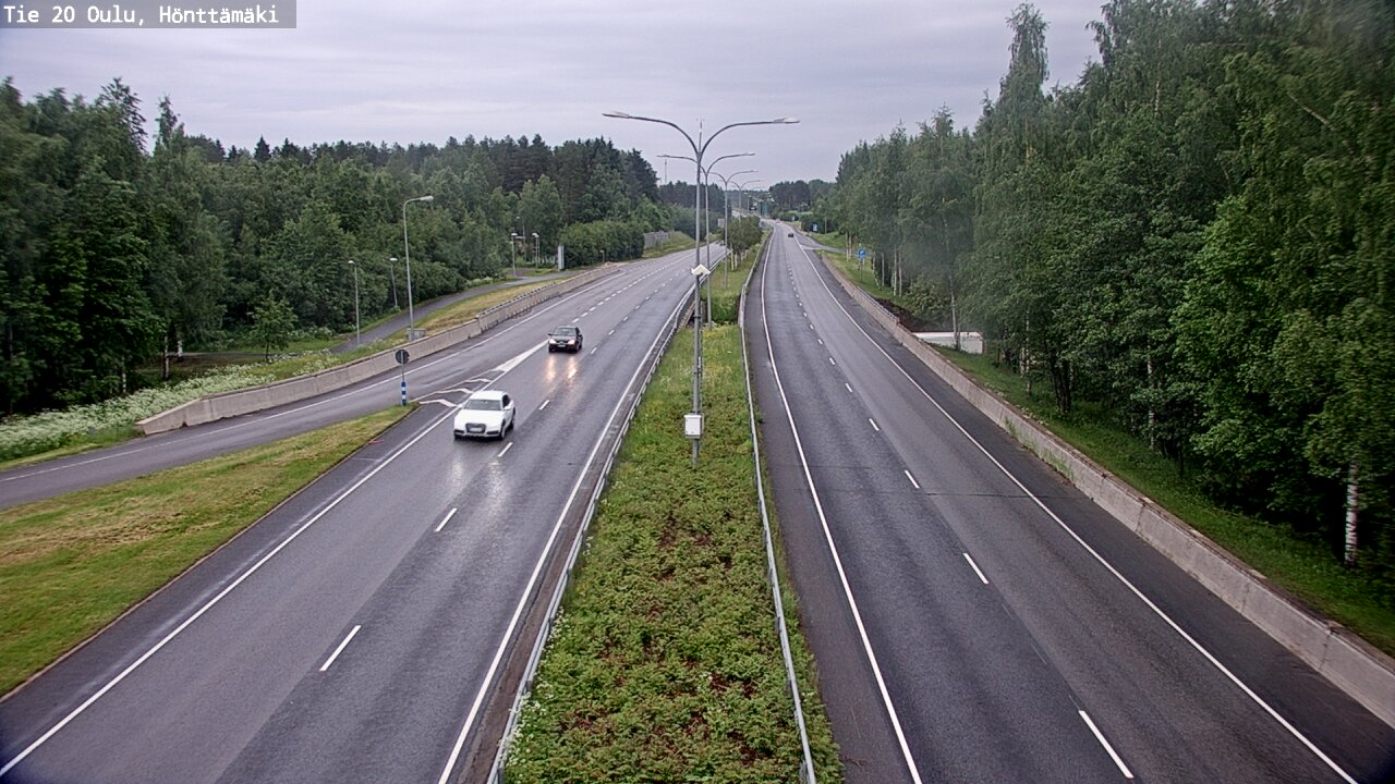 Kelikamerat Kuva Tie 20 Oulu, Hönttämäki, Oulu, Pohjois-Pohjanmaa