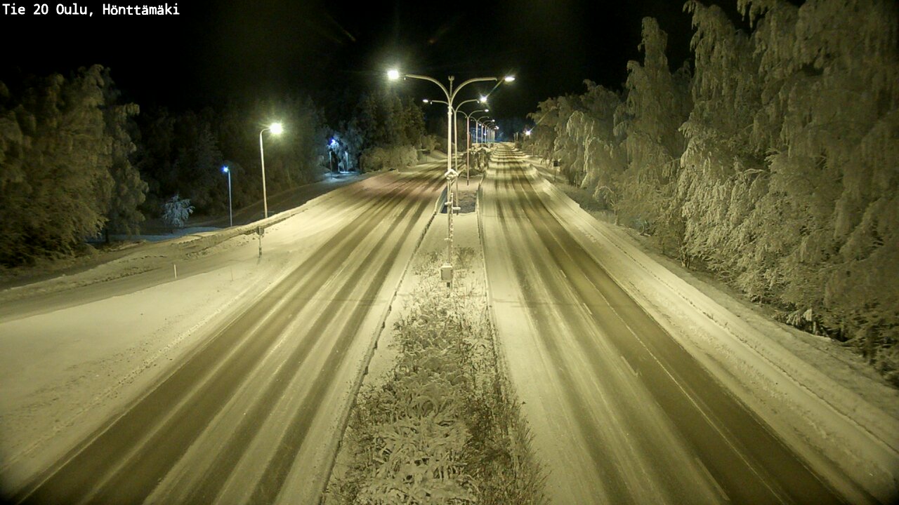 Kelikamerat Kuva Tie 20 Oulu, Hönttämäki, Oulu, Pohjois-Pohjanmaa