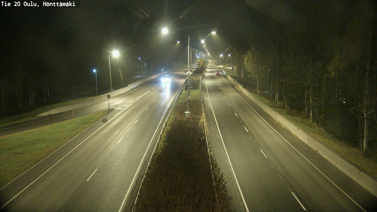 Kelikamerat Kuva Tie 20 Oulu, Hönttämäki, Oulu, Pohjois-Pohjanmaa