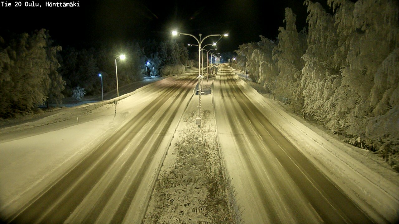 Kelikamerat Kuva Tie 20 Oulu, Hönttämäki, Oulu, Pohjois-Pohjanmaa