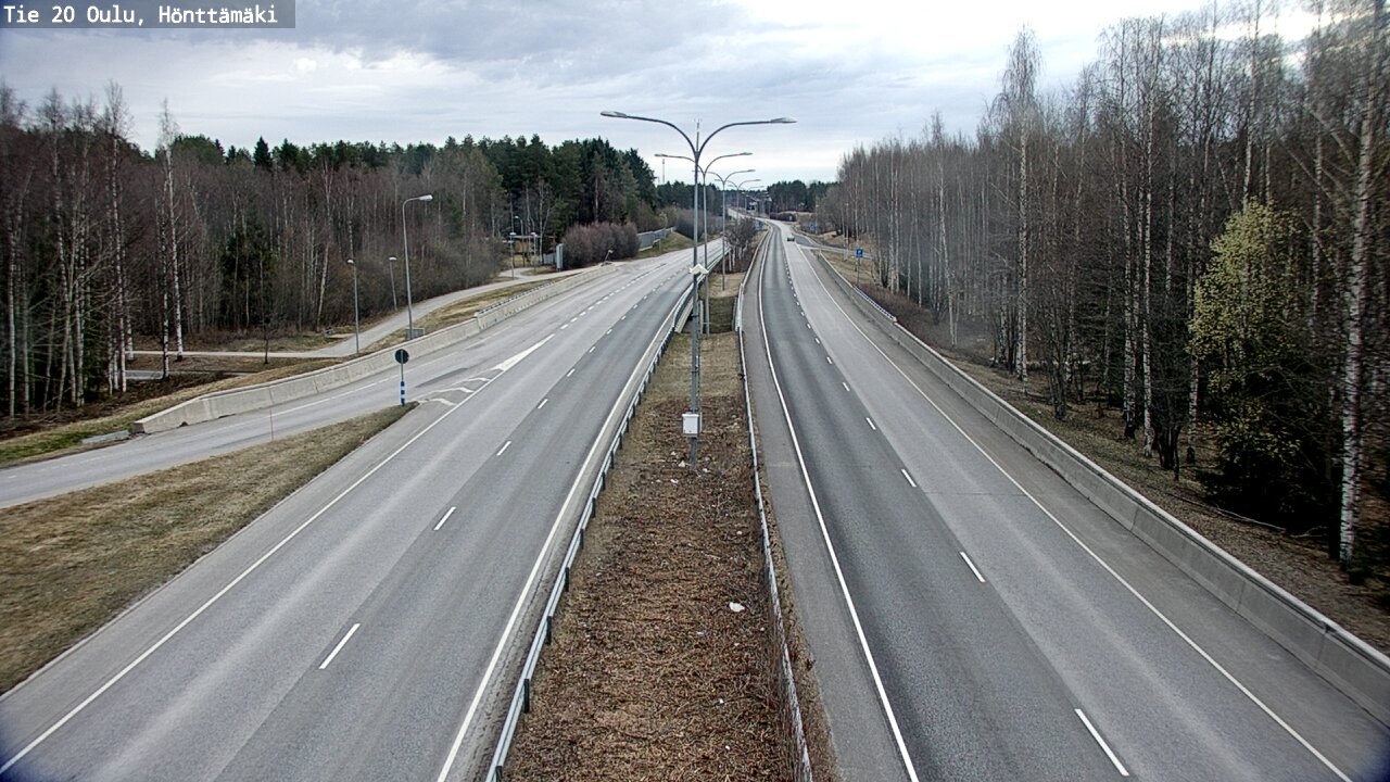 Kelikamerat Kuva Tie 20 Oulu, Hönttämäki, Oulu, Pohjois-Pohjanmaa