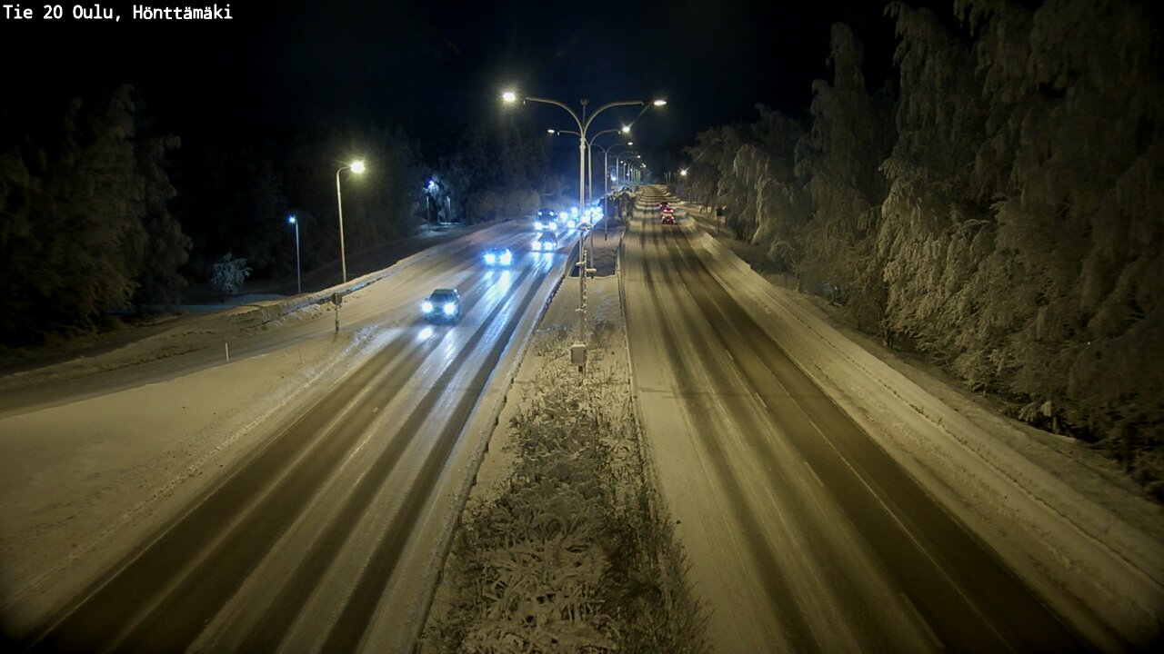 Kelikamerat Kuva Tie 20 Oulu, Hönttämäki, Oulu, Pohjois-Pohjanmaa