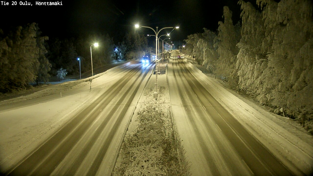 Kelikamerat Kuva Tie 20 Oulu, Hönttämäki, Oulu, Pohjois-Pohjanmaa