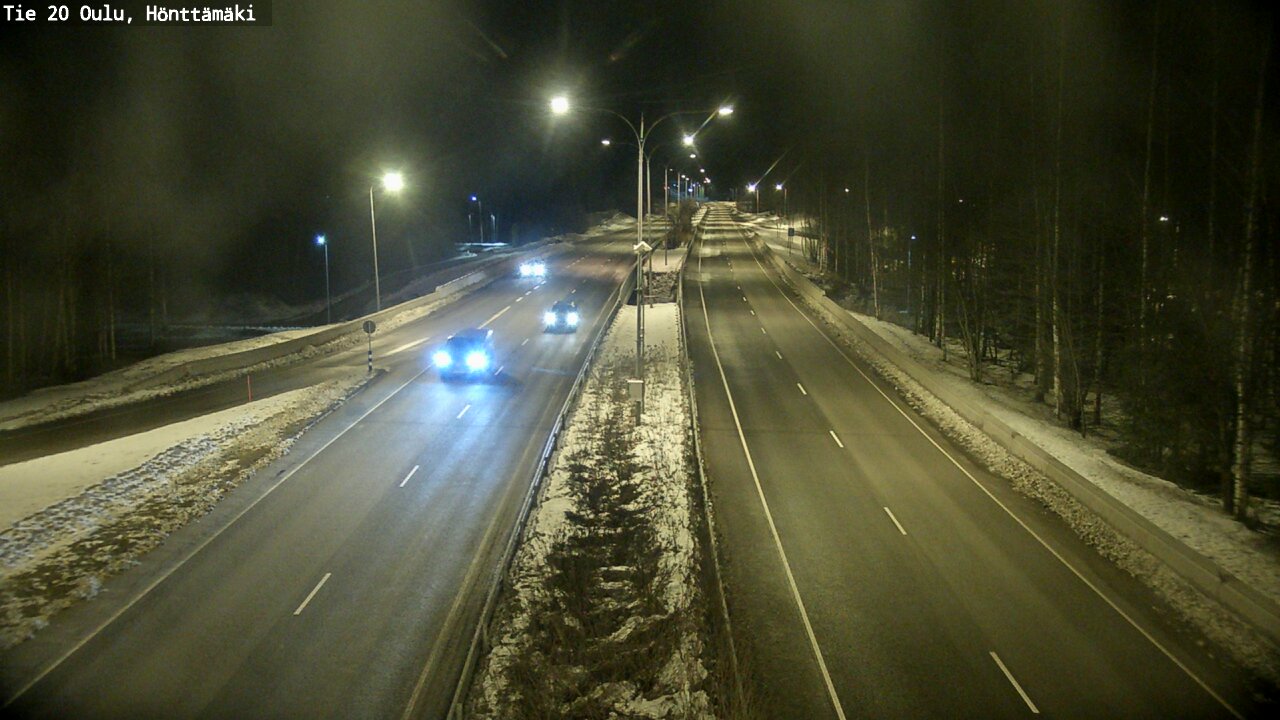 Kelikamerat Kuva Tie 20 Oulu, Hönttämäki, Oulu, Pohjois-Pohjanmaa