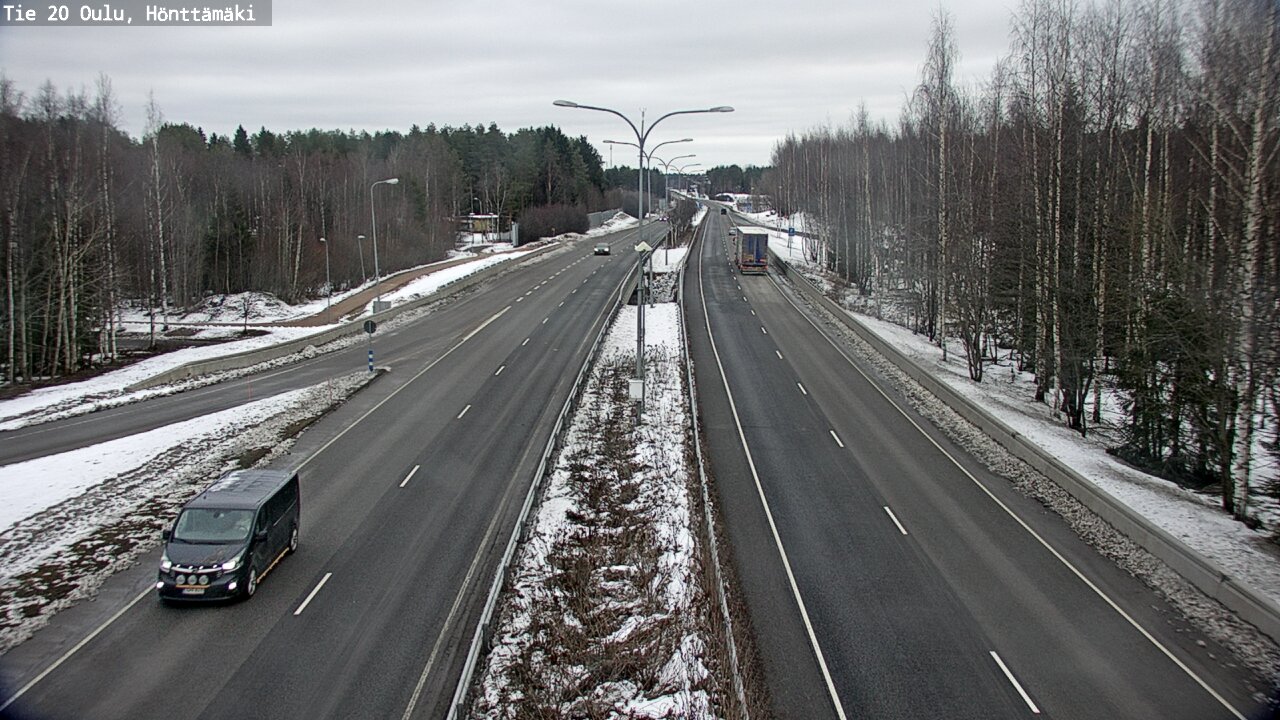 Kelikamerat Kuva Tie 20 Oulu, Hönttämäki, Oulu, Pohjois-Pohjanmaa