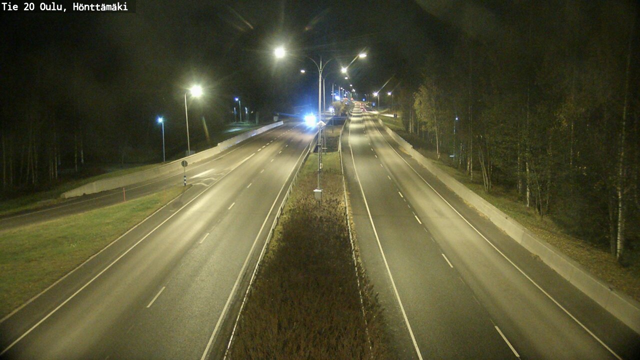 Kelikamerat Kuva Tie 20 Oulu, Hönttämäki, Oulu, Pohjois-Pohjanmaa