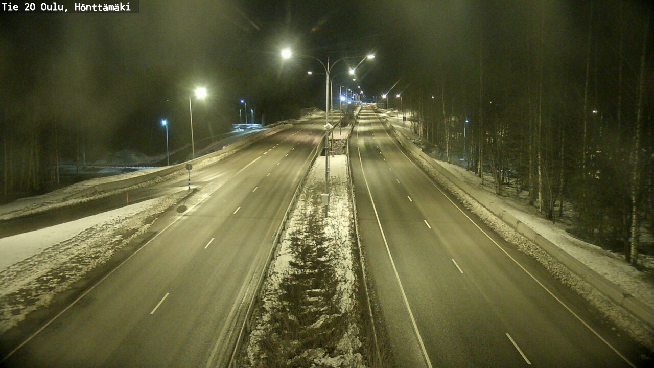 Kelikamerat Kuva Tie 20 Oulu, Hönttämäki, Oulu, Pohjois-Pohjanmaa