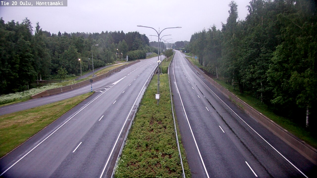 Kelikamerat Kuva Tie 20 Oulu, Hönttämäki, Oulu, Pohjois-Pohjanmaa