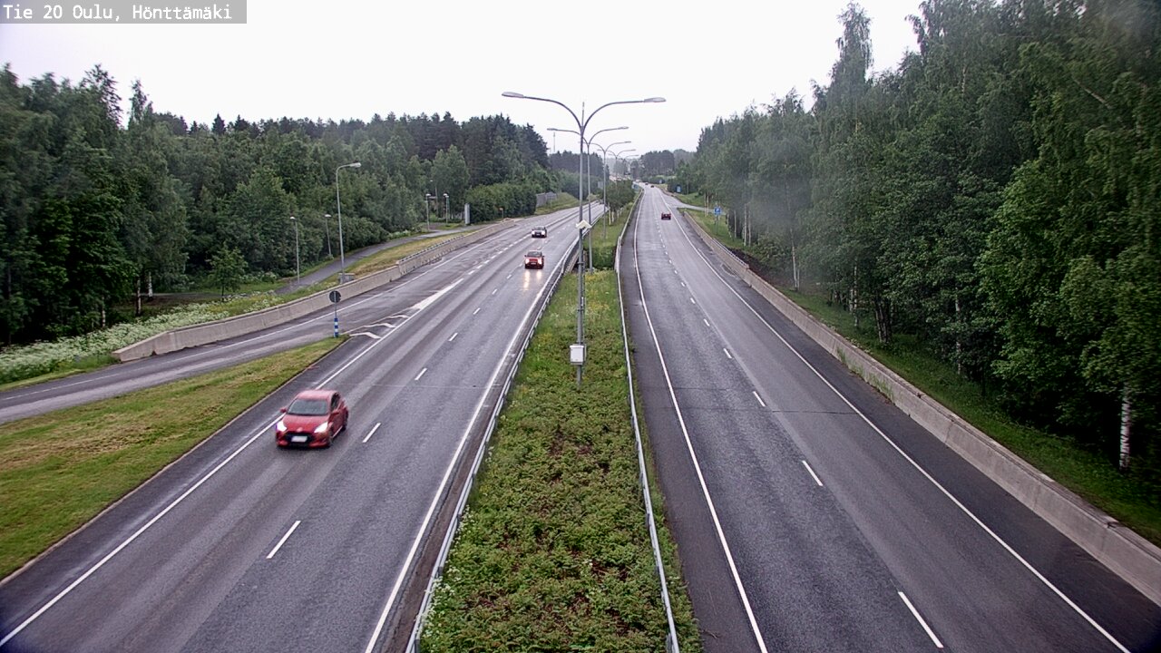 Kelikamerat Kuva Tie 20 Oulu, Hönttämäki, Oulu, Pohjois-Pohjanmaa
