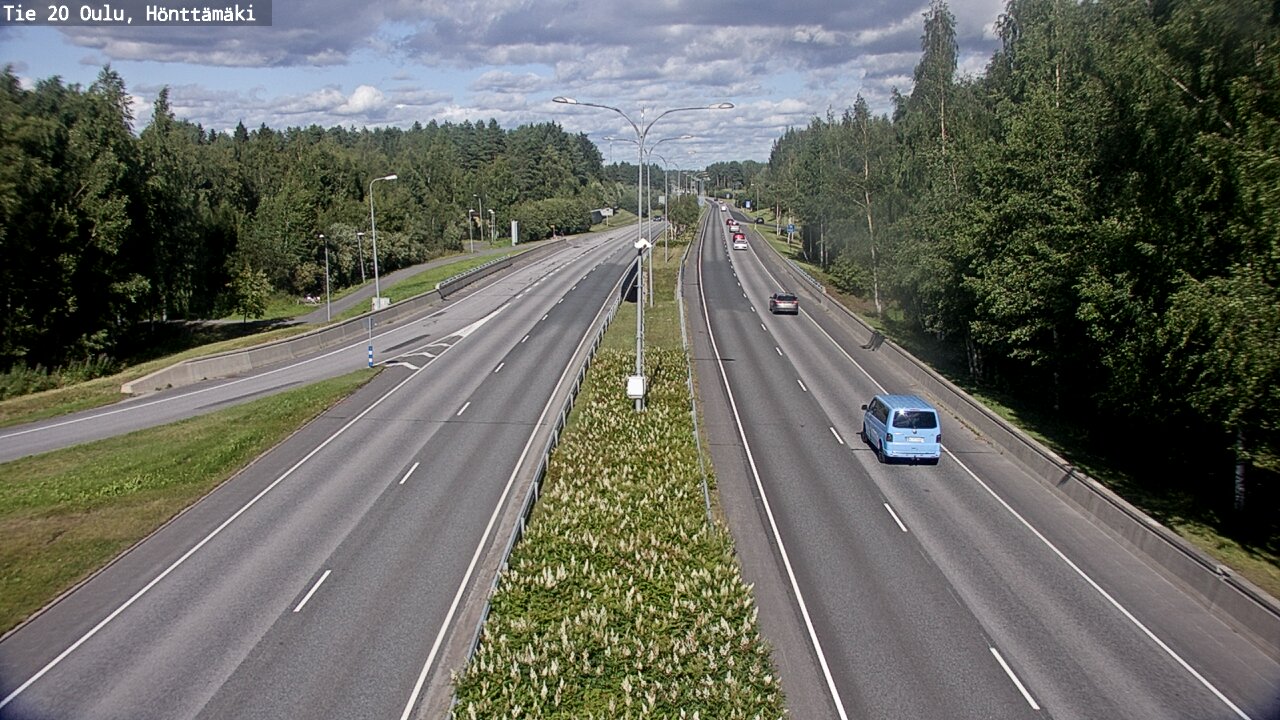 Kelikamerat Kuva Tie 20 Oulu, Hönttämäki, Oulu, Pohjois-Pohjanmaa