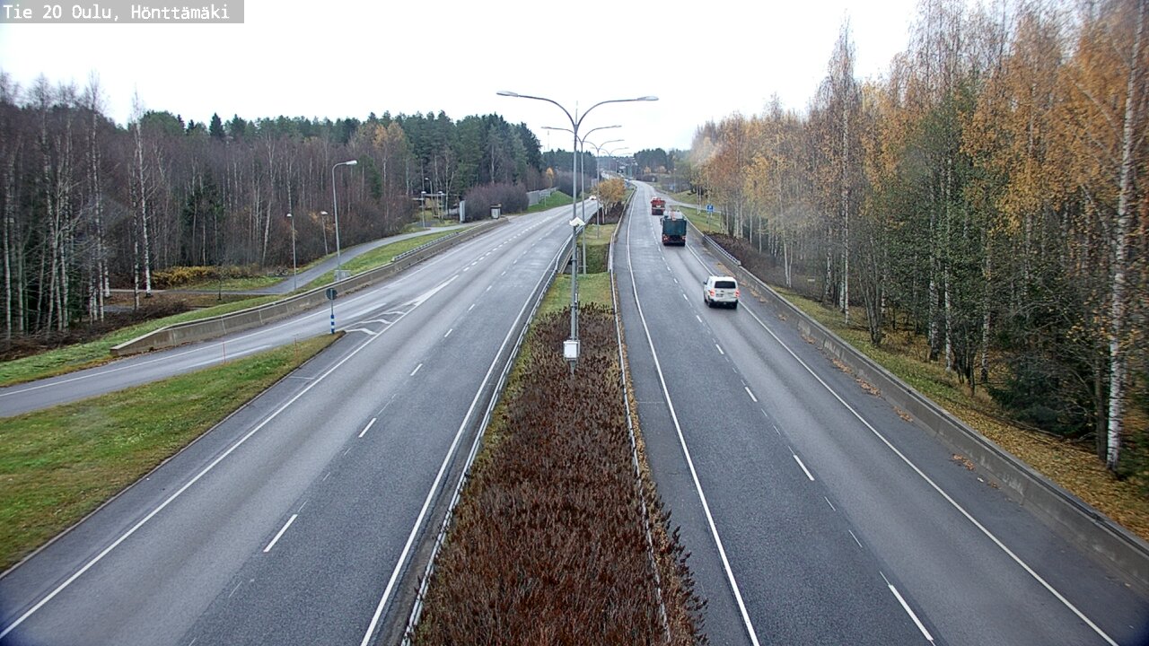Weather Camera Image Väg 20 Oleåborg, Hönttämäki, Oulu, Pohjois-Pohjanmaa